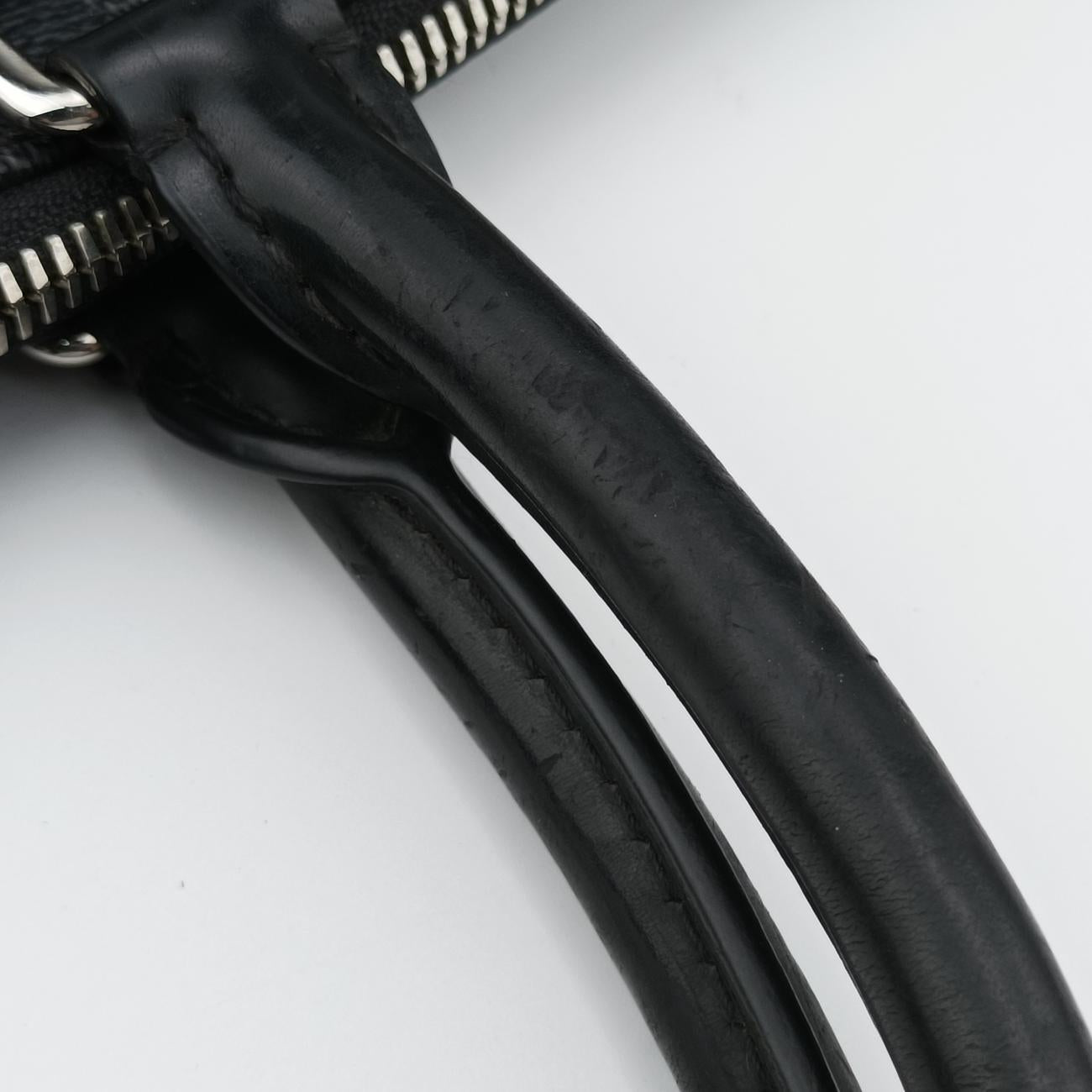 Porte Documents Jour Noir Damier Graphite N48224 SR4143ポルトドキュマン ジュール ノワール ダミエ グラフィット N48224 SR4143