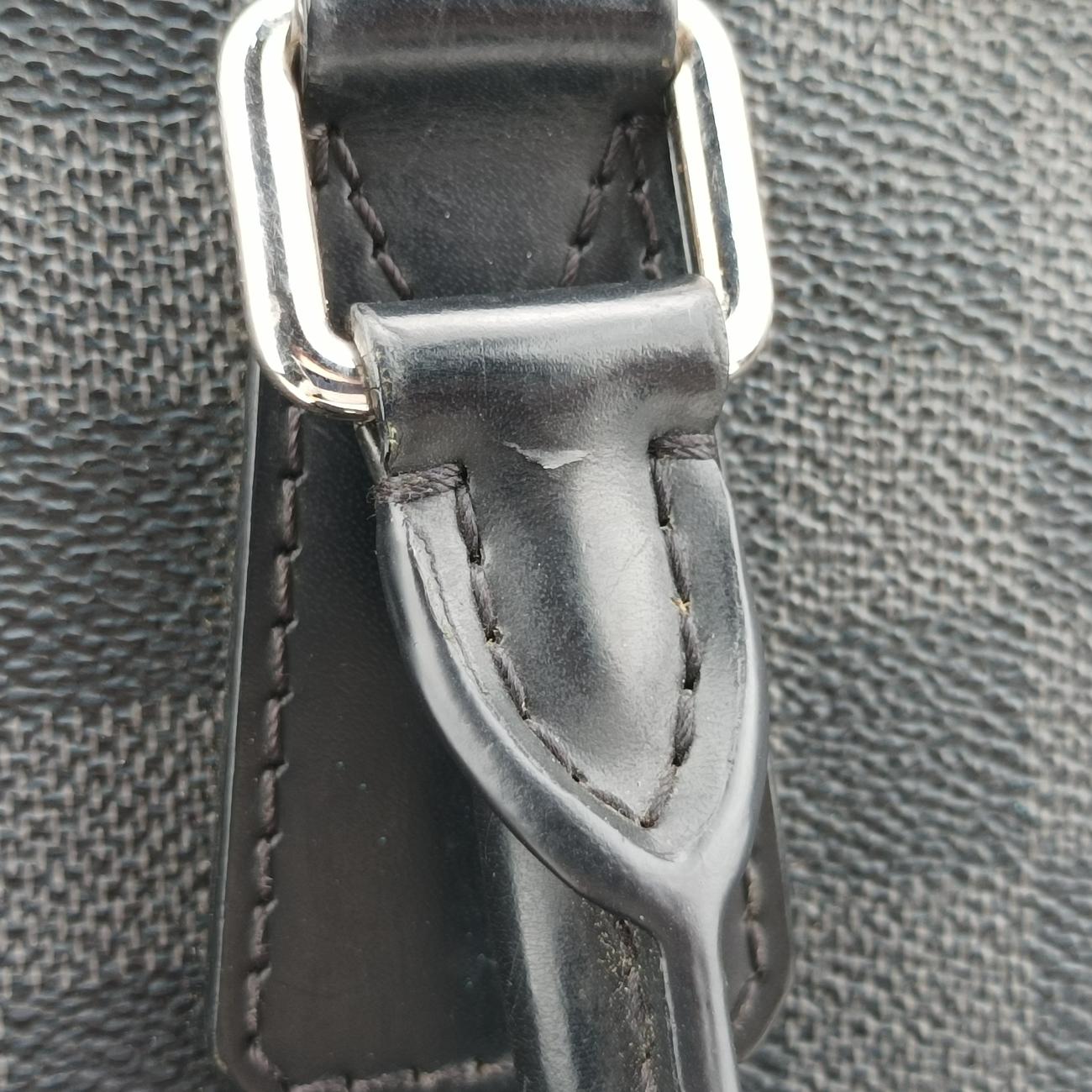 Porte Documents Jour Noir Damier Graphite N48224 SR4143ポルトドキュマン ジュール ノワール ダミエ グラフィット N48224 SR4143