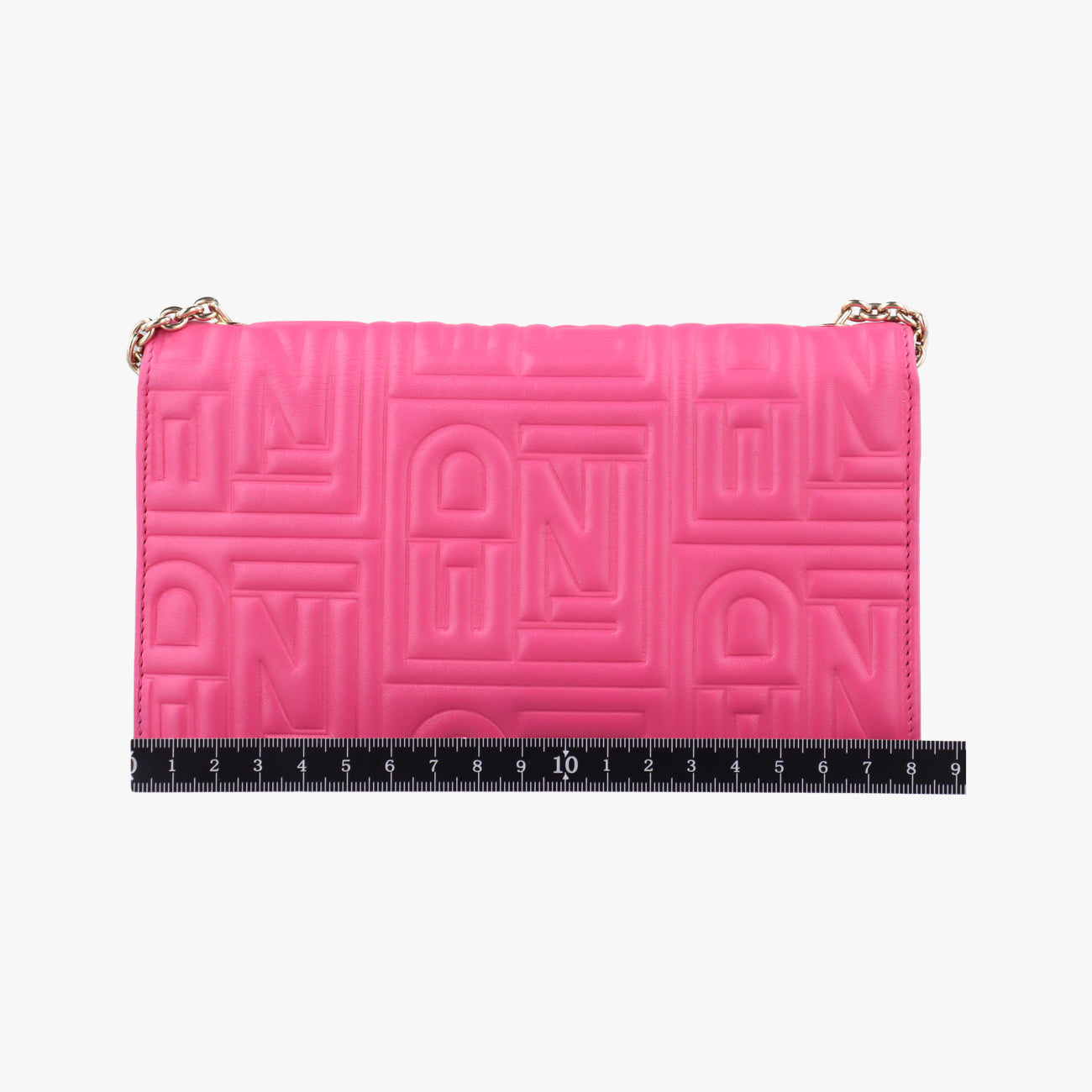 Embossed Logo Rose Leather 8M0219 2401-8M0219-YMY-089エンボス ロゴ ローズ レッド レザー 8M0219 2401-8M0219-YMY-089