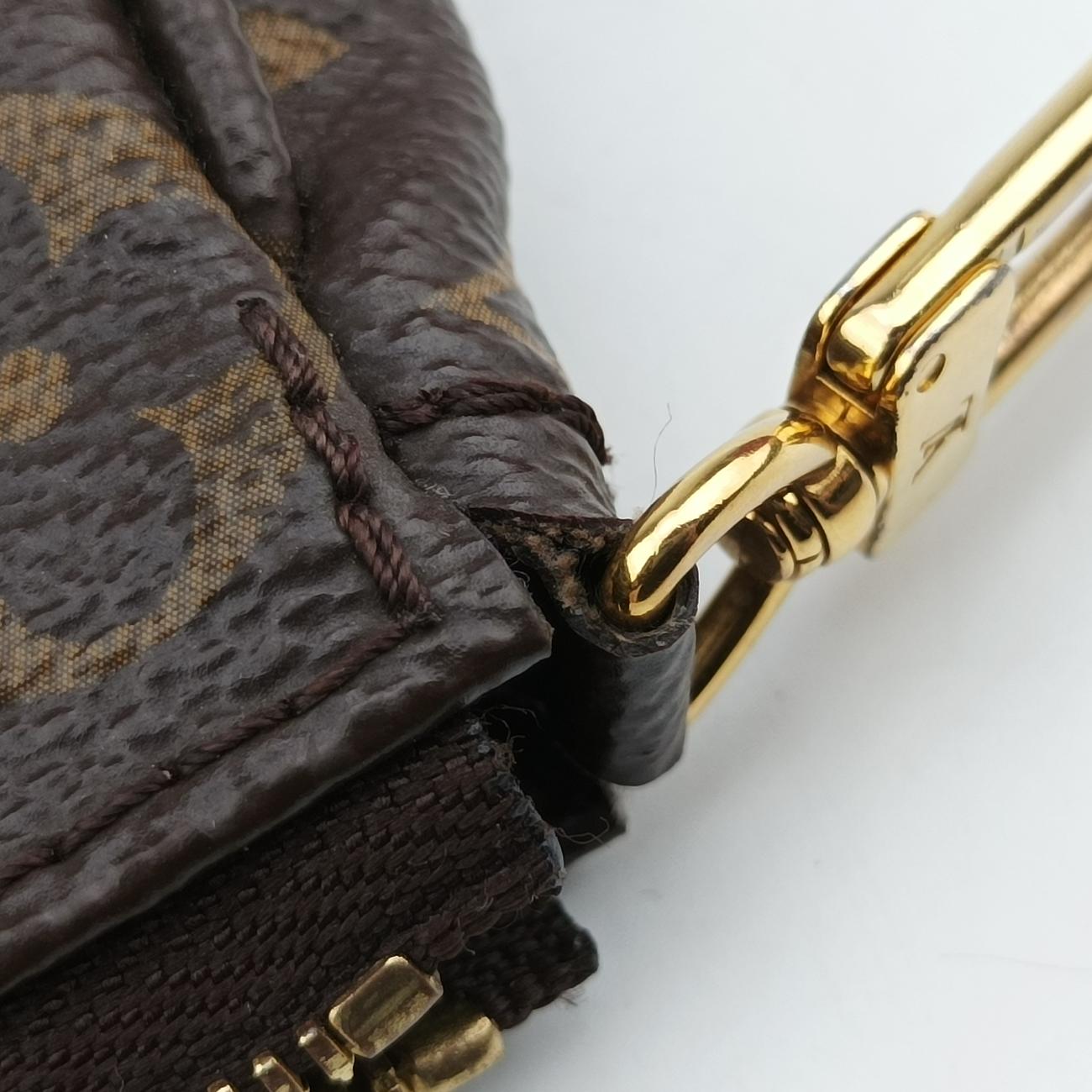 MULTI POCHETTE ACCESSOIRES MARRON×ROSE CLAIRE Monogram Canvas M44840 SR4149 SR0220 SR4230ミュルティポシェットアクセソワール マロン×ローズ クレール モノグラムキャンバス M44840 SR4149 SR0220 SR4230