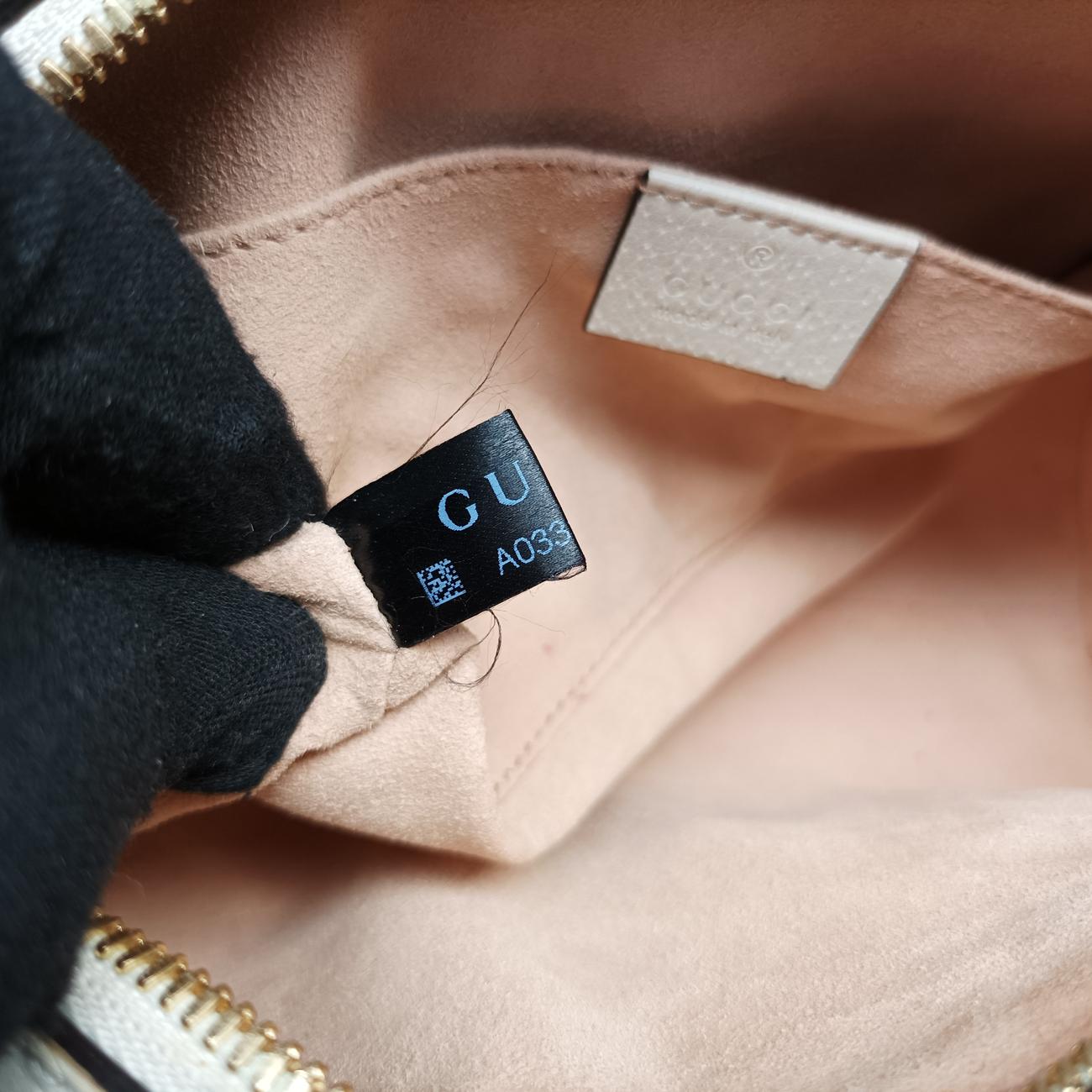 Ophidia White x Navy x Red Leather A033154308オフィディア ホワイト×ネイビー×レッド レザー 602577 A033154308