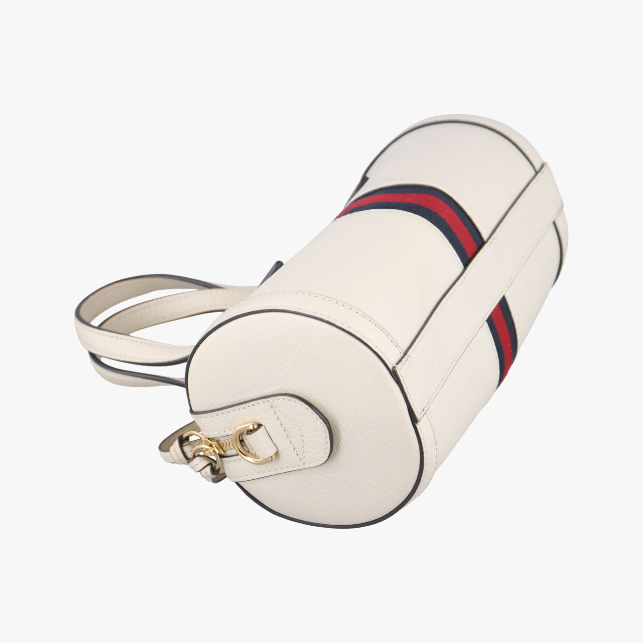 Ophidia White x Navy x Red Leather A033154308オフィディア ホワイト×ネイビー×レッド レザー 602577 A033154308