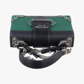 Cahier Green x Black Leather 1BH018 25カイエ グリーン×ブラック レザー 1BH018 25
