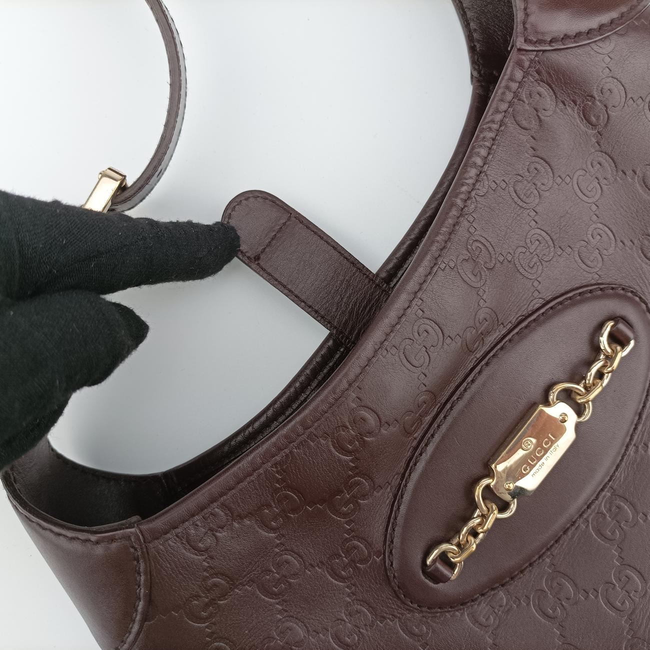 Guccissima Brown Leather 145778 グッチシマ ブラウン レザー 145778 