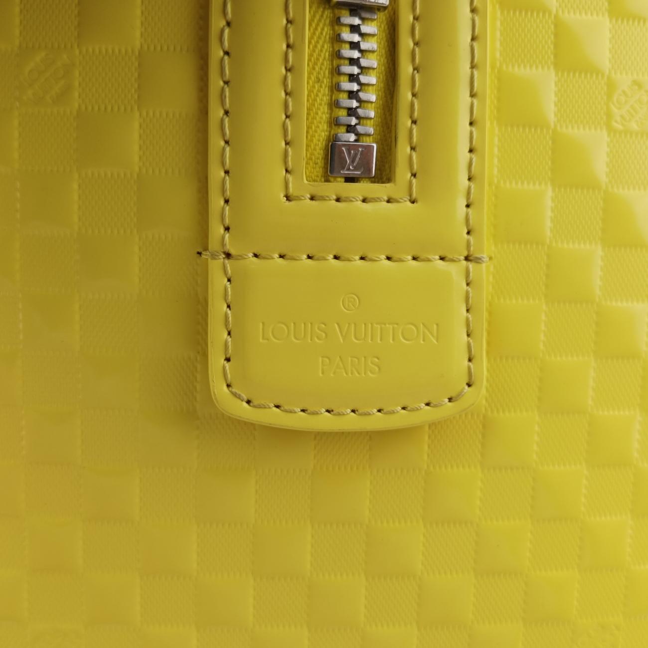 SPEEDY CUBE PM JAUNE Damier Facets M48902 FL0153スピーディキューブPM ジョーヌ ダミエファセット M48902 FL0153