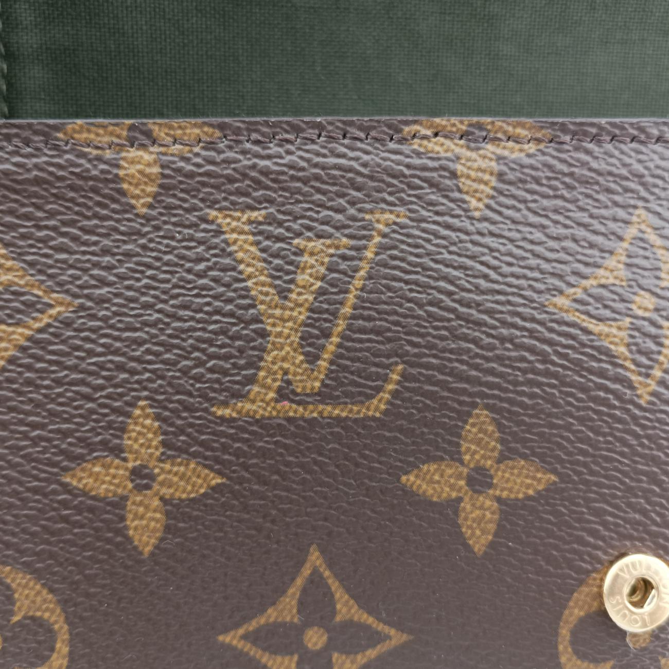 Multi Pochette FéLICIE Brown×Beige Monogram Canvas M80091 ICチップミュルティ ポシェット フェリシー モノグラム/ブラウン系×ベージュ モノグラムキャンバス M80091 ICチップ