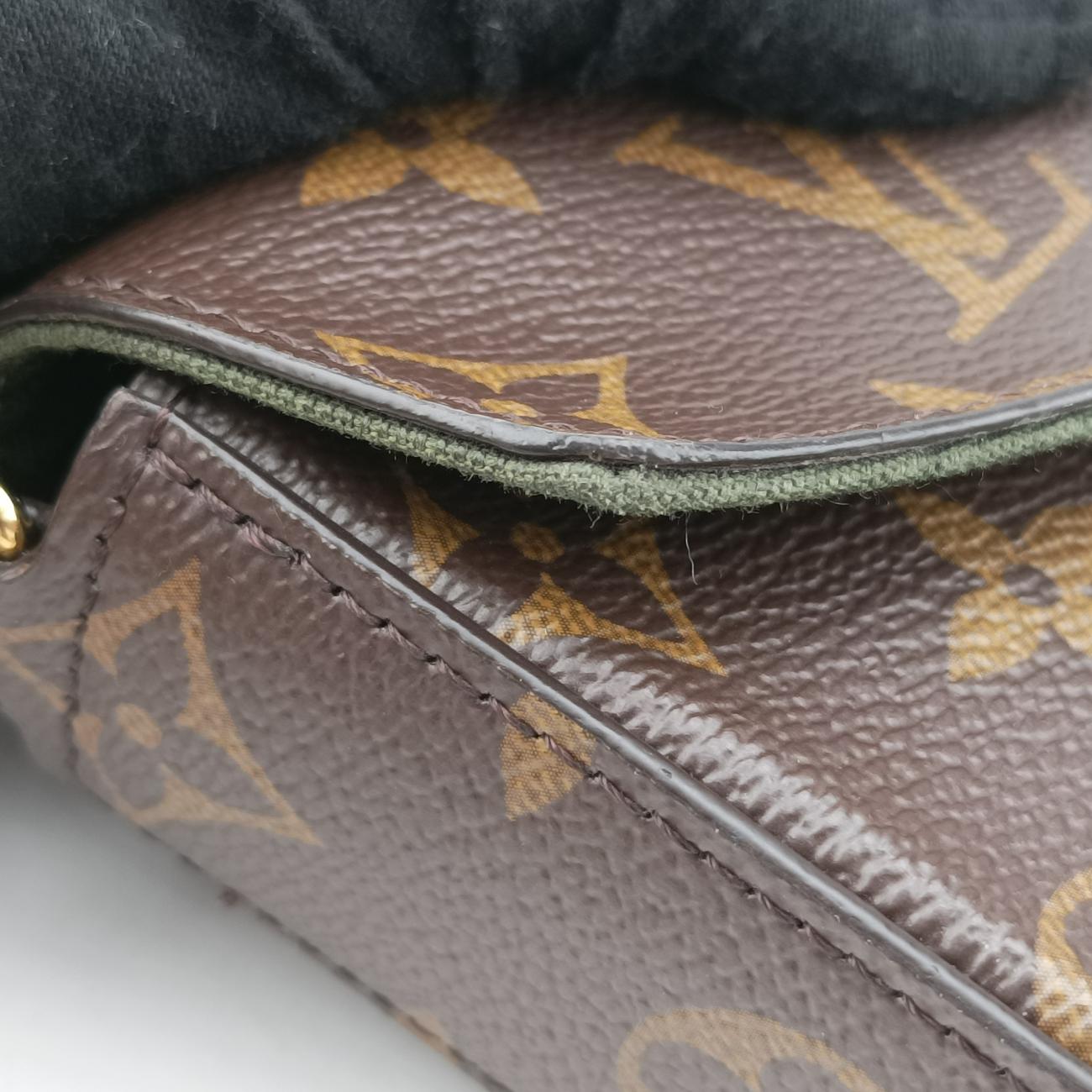 Multi Pochette FéLICIE Brown×Beige Monogram Canvas M80091 ICチップミュルティ ポシェット フェリシー モノグラム/ブラウン系×ベージュ モノグラムキャンバス M80091 ICチップ