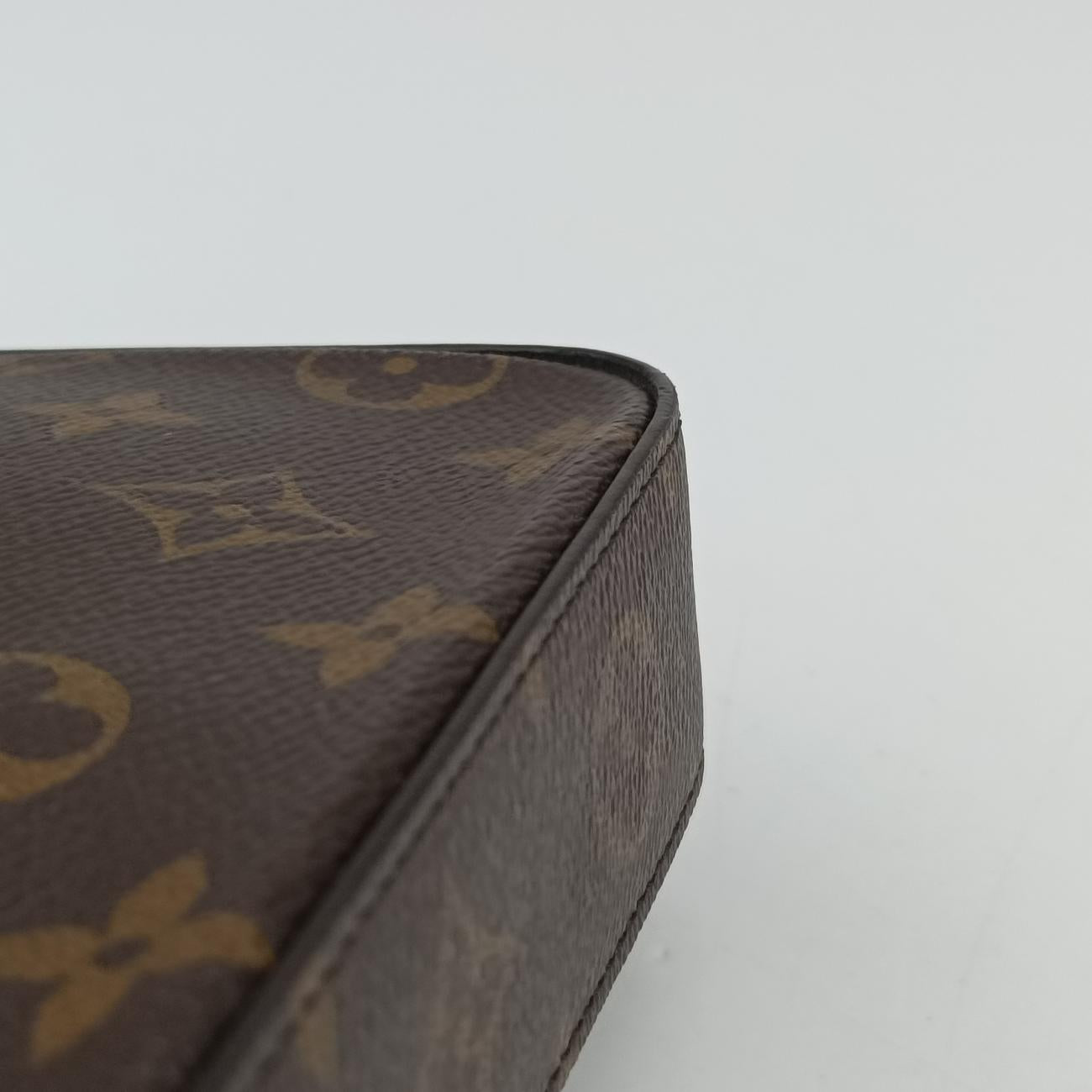 Multi Pochette FéLICIE Brown×Beige Monogram Canvas M80091 ICチップミュルティ ポシェット フェリシー モノグラム/ブラウン系×ベージュ モノグラムキャンバス M80091 ICチップ