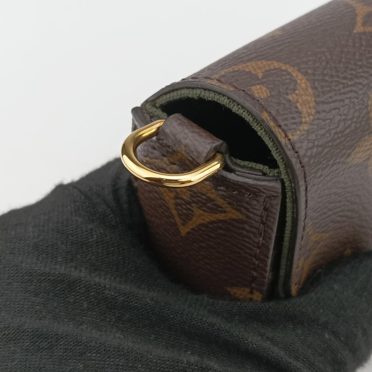 Multi Pochette FéLICIE Brown×Beige Monogram Canvas M80091 ICチップミュルティ ポシェット フェリシー モノグラム/ブラウン系×ベージュ モノグラムキャンバス M80091 ICチップ