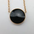 Rose des Vents medallion　 Golden×Black AU750 152345ローズデヴァン メダリオン ゴールド×ブラック AU750 152345