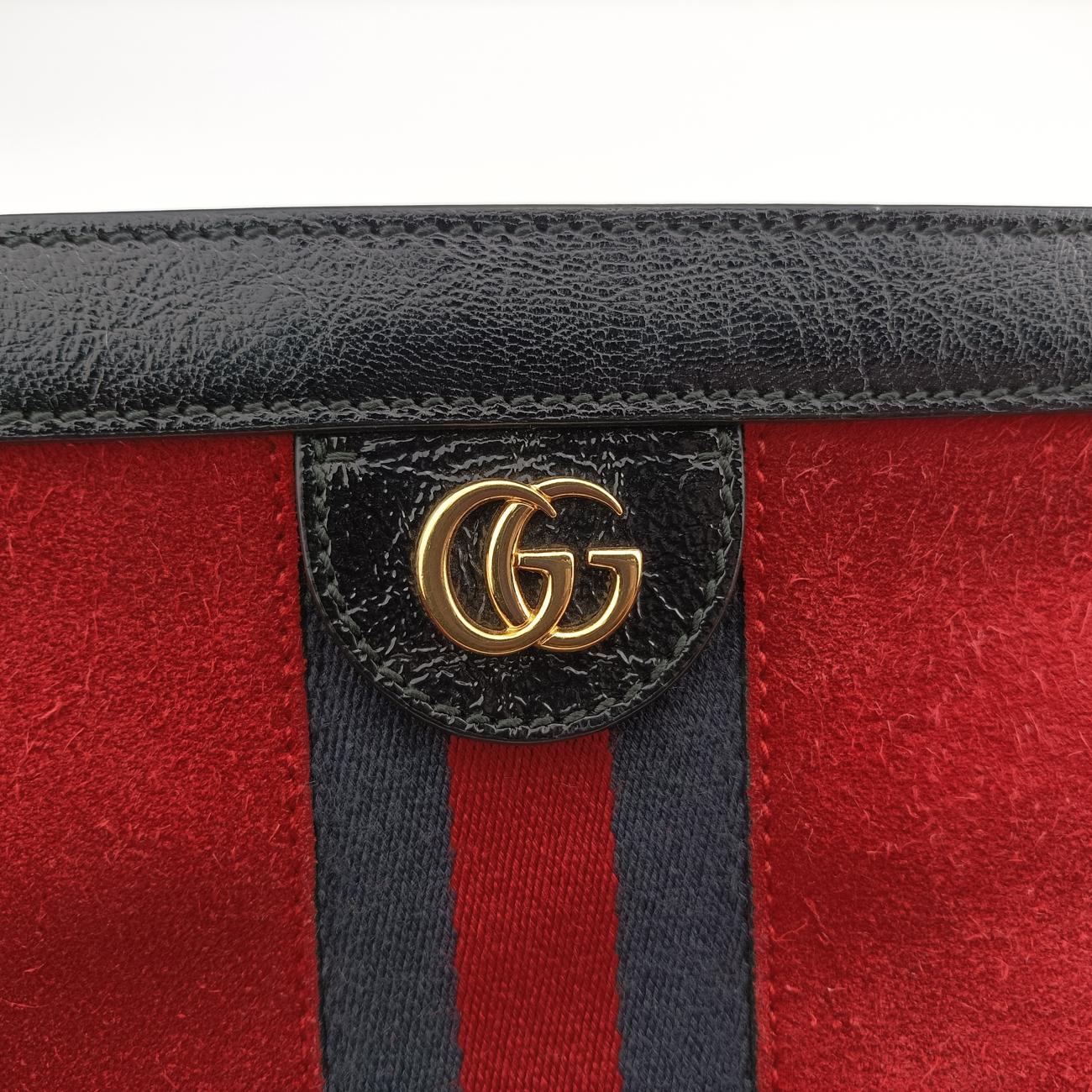 Ophidia Red×Black suede I023532988オフィディア レッド×ブラック スエード 503877 I023532988