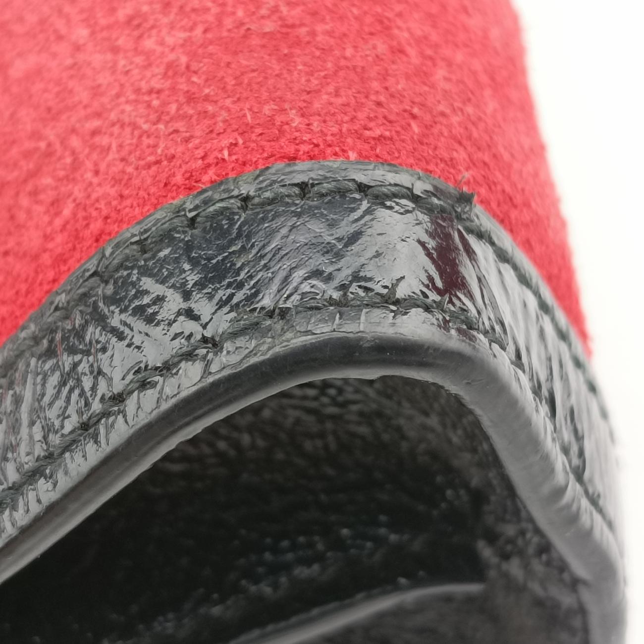 Ophidia Red×Black suede I023532988オフィディア レッド×ブラック スエード 503877 I023532988