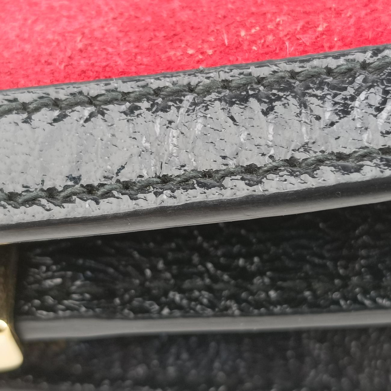 Ophidia Red×Black suede I023532988オフィディア レッド×ブラック スエード 503877 I023532988