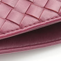 Intrecciato Burgundy lambskin 161623 V465C 6160 EPEV 2010 350 Cイントレチャート ワインレッド ラムスキン 161623 V465C 6160 EPEV 2010 350 C