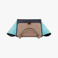 Trapèze small Beige x black x blue Leather x suede W-VP-2155 W-MM-2175トラペーズスモール ベージュ×ブラック×ブルー レザー×スエード W-VP-2155 W-MM-2175