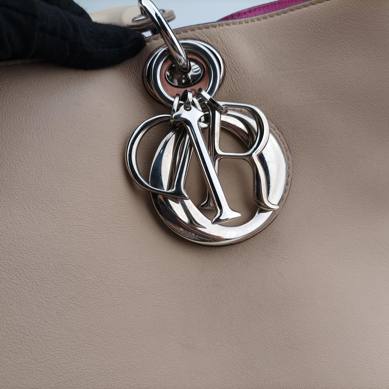 Diorissimo Beige Leather 08-MA-1111ディオリッシモ ベージュ レザー 08-MA-1111