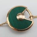 Amulette de Cartier Green×golden AU750 SXD940アミュレット ドゥ カルティエ グリーン×ゴールド AU750 B6047115 SXD940
