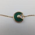 Amulette de Cartier Green×golden AU750 SXD940アミュレット ドゥ カルティエ グリーン×ゴールド AU750 B6047115 SXD940