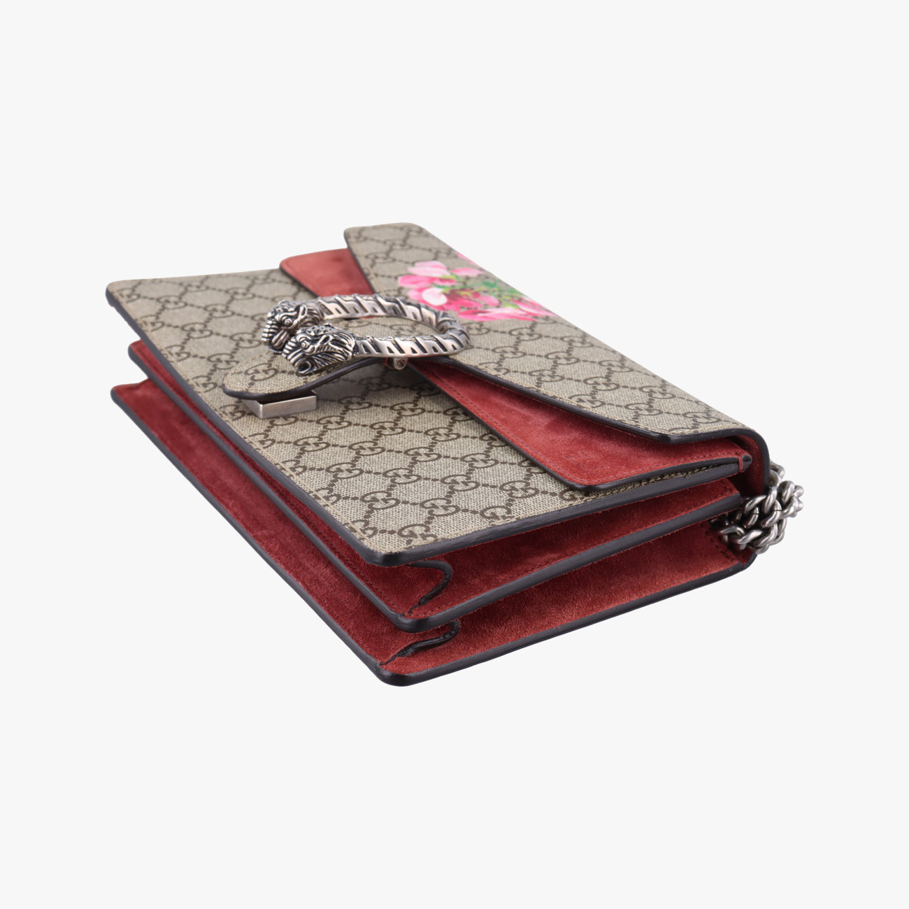 Dionysus Beige×Red×Multicolour PVC coated canvas × suede 400249 C019532211ディオニュソス ベージュ×レッド×マルチカラー PVCコーティングキャンバス × スエード 400249 C019532211