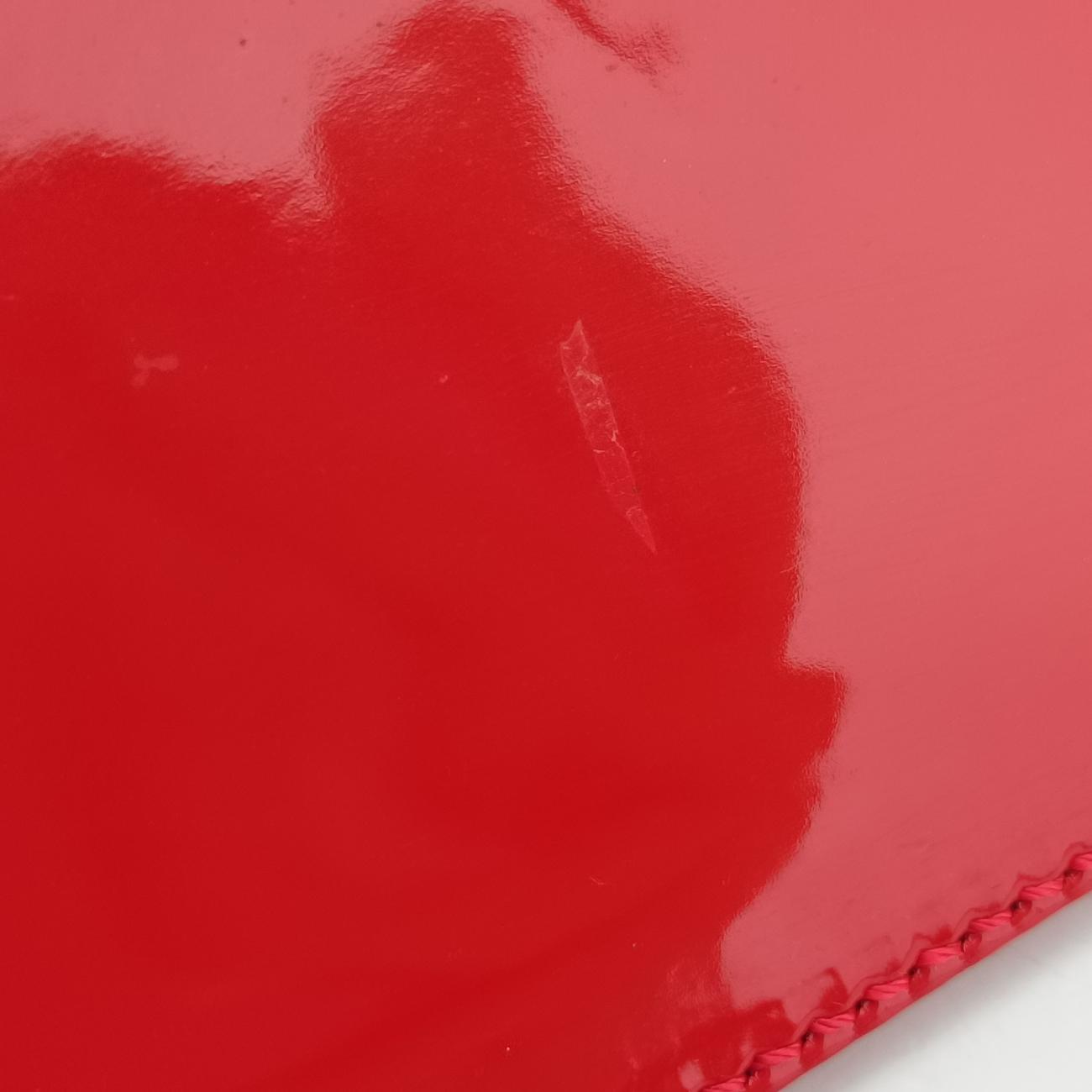 Baguette Zucchino Red Patent 8BR001 2308-8BR001-UNU-098マンマバケット ズッキーノ柄 レッド パテント 8BR001 2308-8BR001-UNU-098