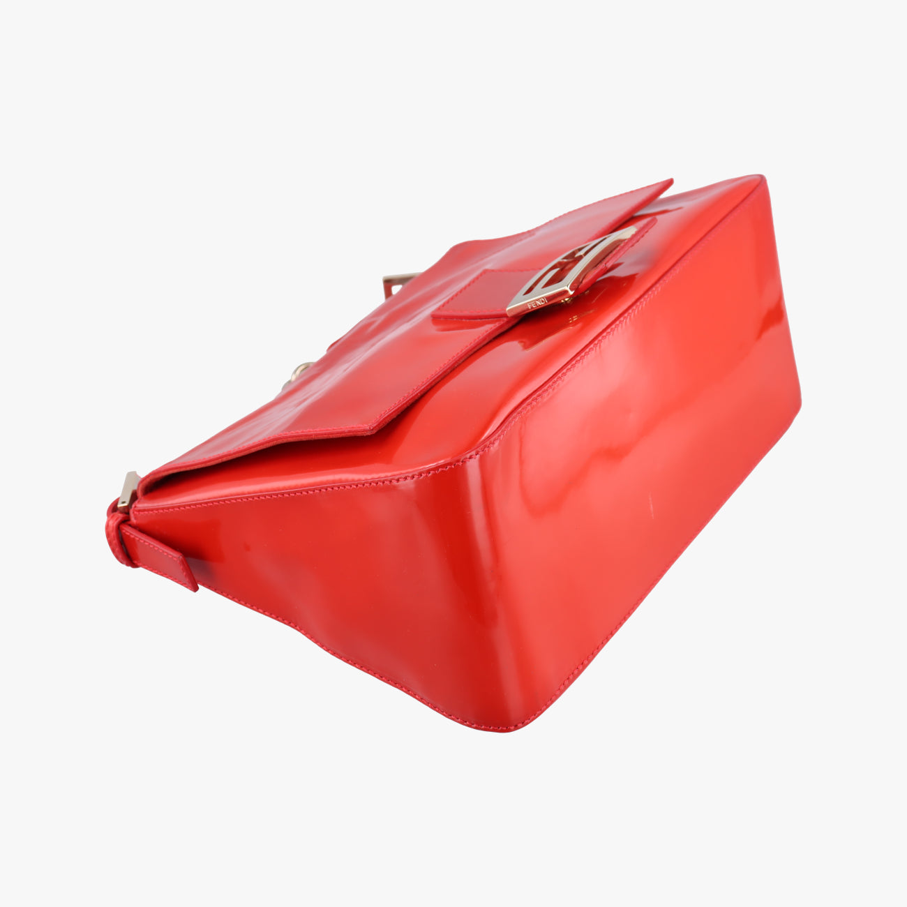 Baguette Zucchino Red Patent 8BR001 2308-8BR001-UNU-098マンマバケット ズッキーノ柄 レッド パテント 8BR001 2308-8BR001-UNU-098