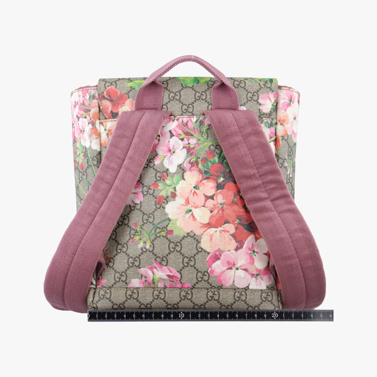 GG Blooms Beige×Multicolour PVC coated canvas D018896363GGブルームス ベージュ×マルチカラー PVCコーティングキャンバス 410544 D018896363