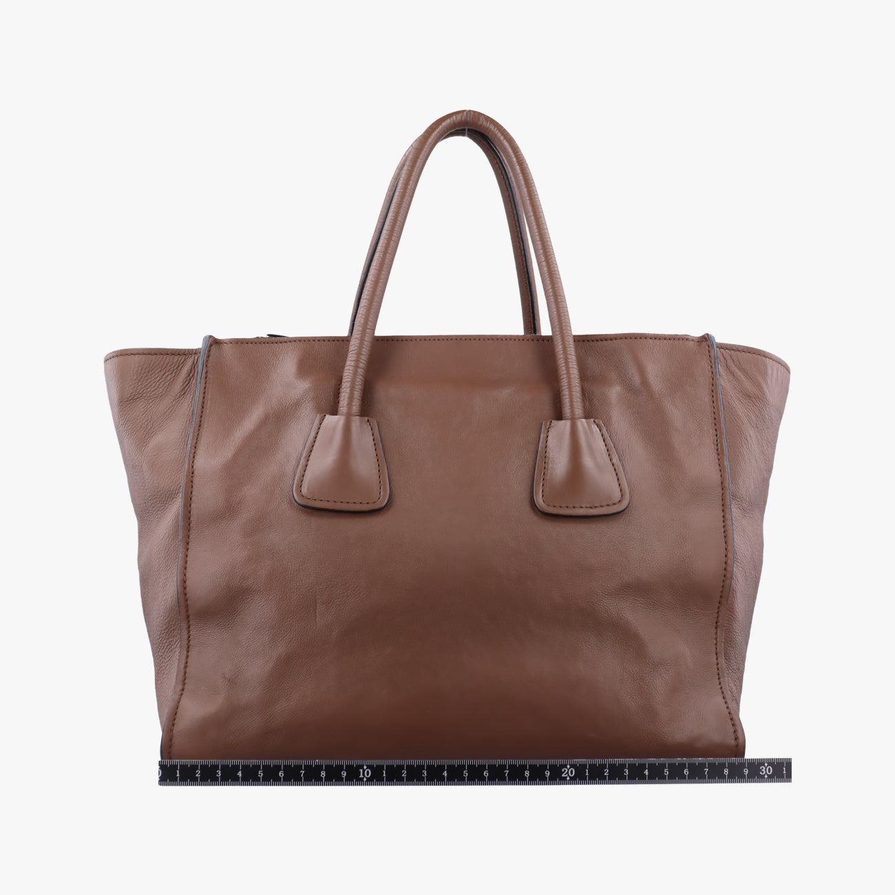 Twin Pocket Winged Tote Brown leather BN2619 7 Bツイン ポケット ウィング トート ブラウン レザー BN2619 7 B