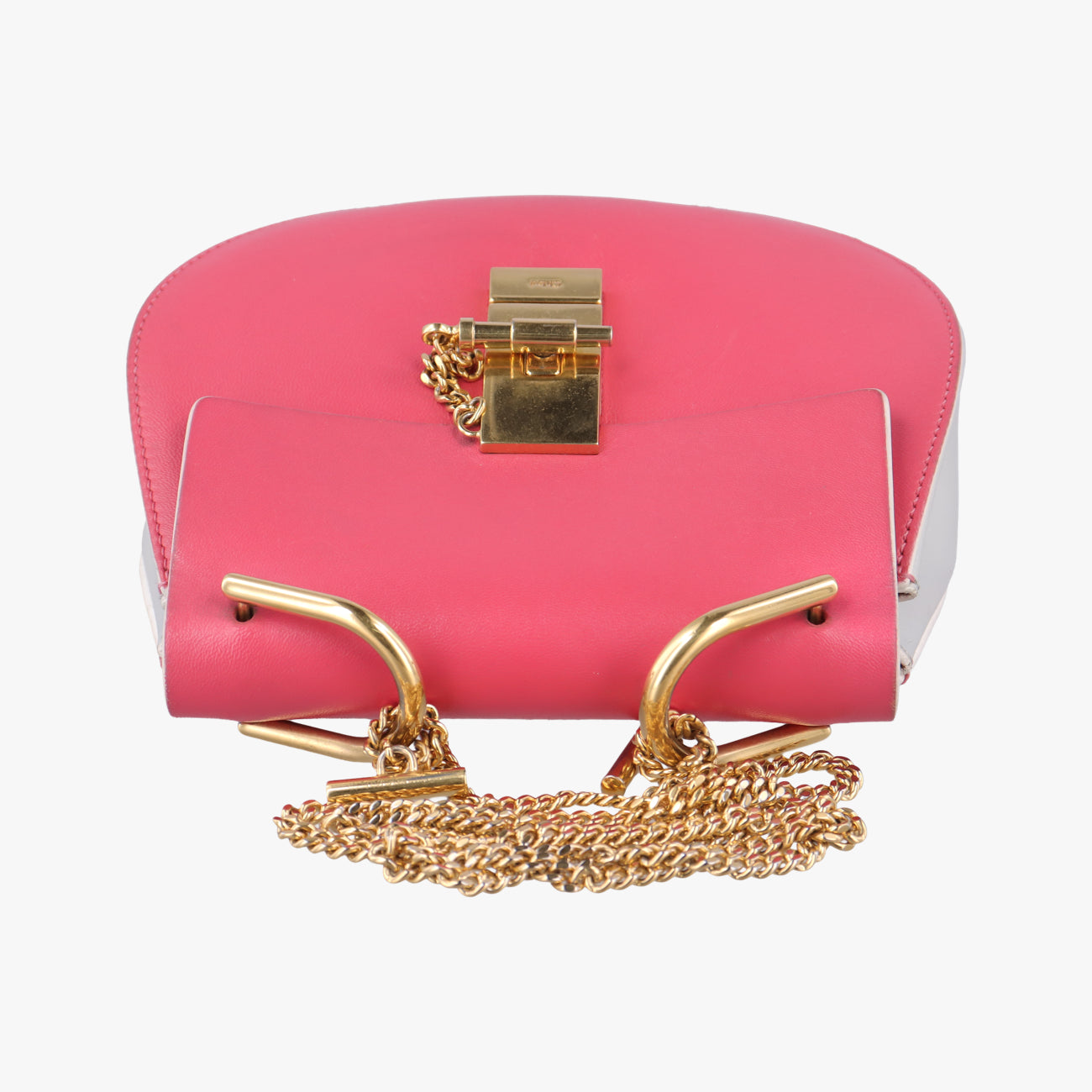 DREW Pink×White Leather 03 15 70 65 6ドリュー ピンク×ホワイト レザー 03 15 70 65 6