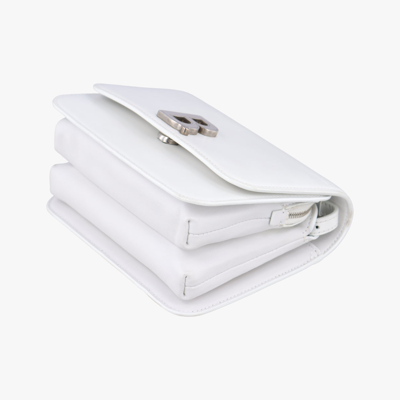 B.Logo White Leather 592898.9090.V.528147B.ロゴ ホワイト レザー 592898.9090.V.528147