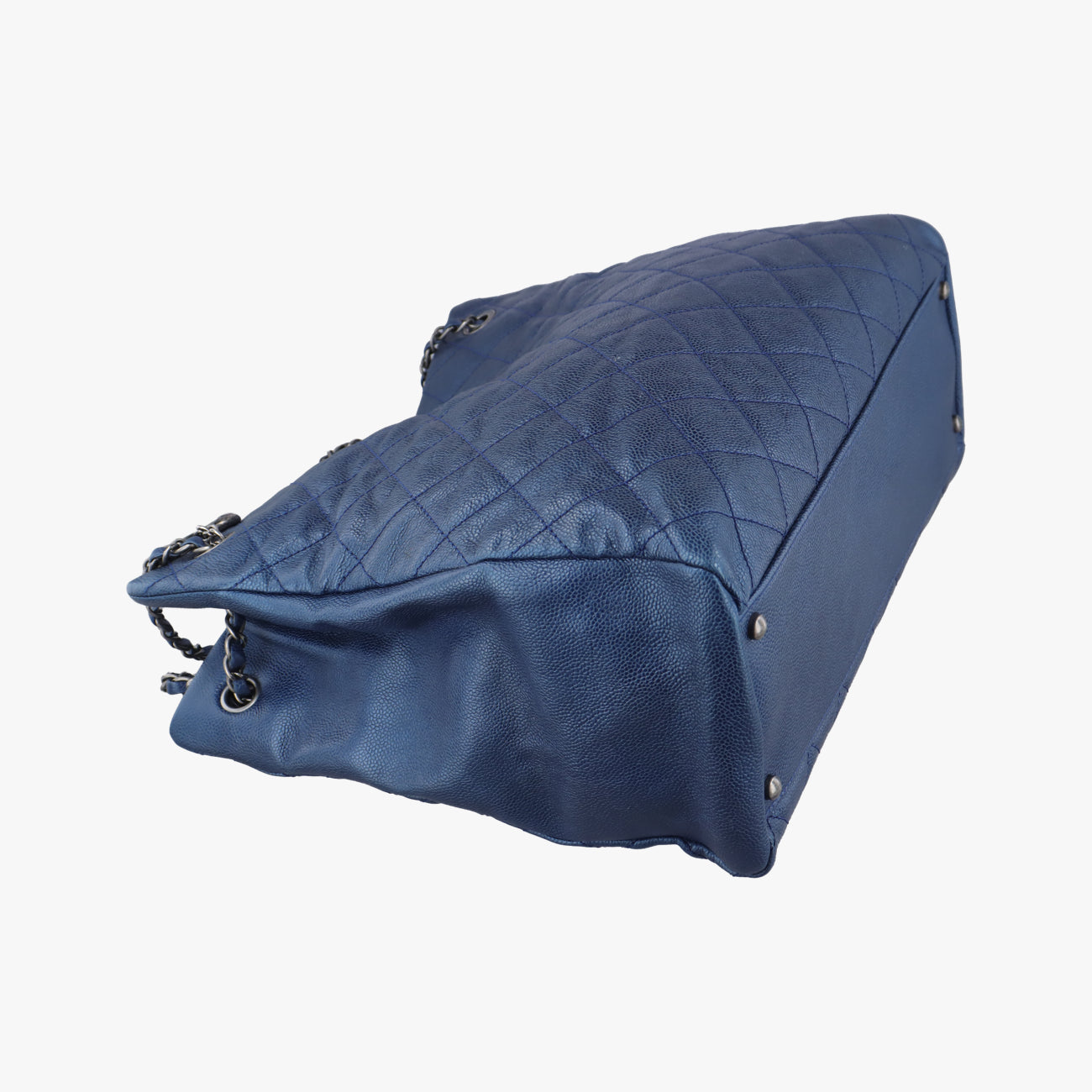 Matelasse Cocomark GSTBlueCaviar LeatherA6729417316037マトラッセ ココマークGSTブルーキャビアレザーA6729417316037