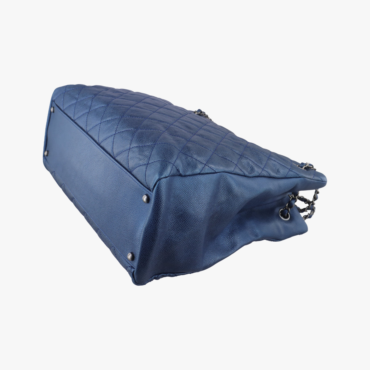 Matelasse Cocomark GSTBlueCaviar LeatherA6729417316037マトラッセ ココマークGSTブルーキャビアレザーA6729417316037