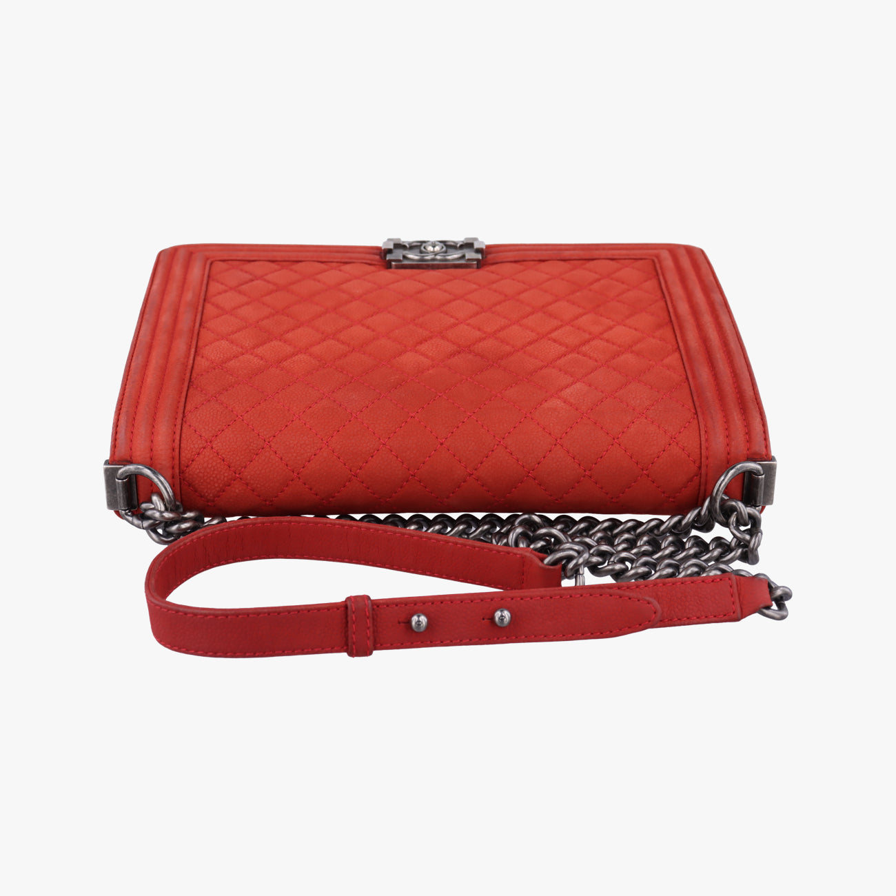 BOY CHANEL Red Leather A67087 18660418ボーイシャネル レッド レザー A67087 18660418