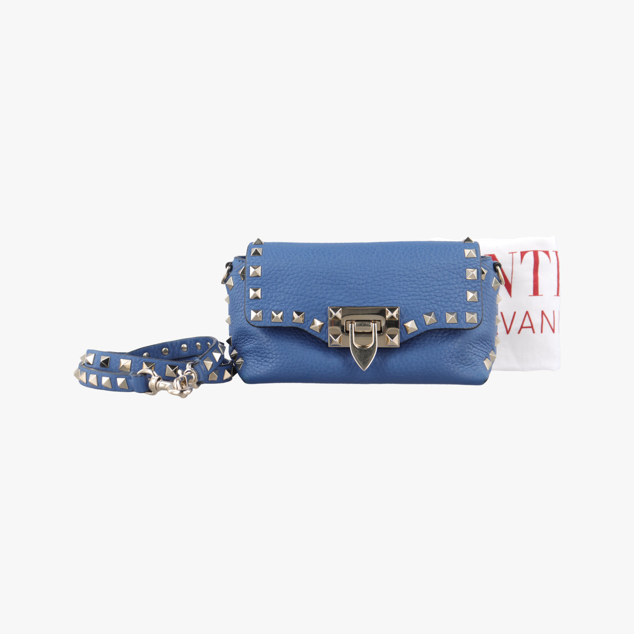 Rockstud Blue Leather ロックスタッズ ブルー レザー 