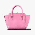ROCKSTUD Pink Leather Lot number unknownロックスタッズ ピンク レザー 製番不明