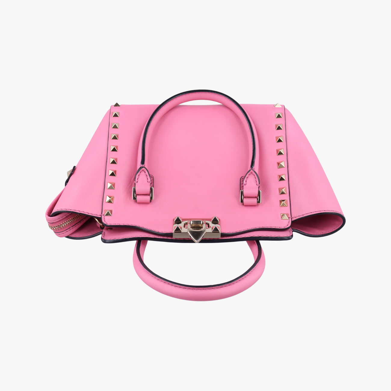 ROCKSTUD Pink Leather Lot number unknownロックスタッズ ピンク レザー 製番不明