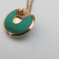 Amulette de Cartier Green×Golden AU750 B7224550 GLB982アミュレット ドゥ カルティエ グリーン×ゴールド AU750 B7224550 GLB982