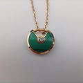 Amulette de Cartier Green×Golden AU750 B7224550 GLB982アミュレット ドゥ カルティエ グリーン×ゴールド AU750 B7224550 GLB982