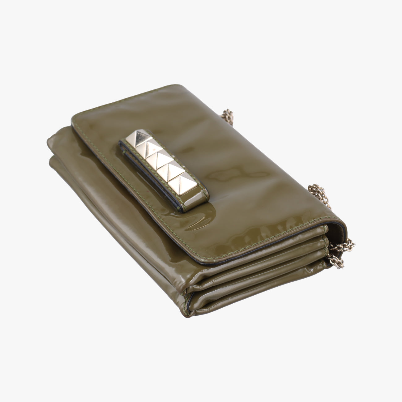 Rockstud Va Va Voom Green Patent BS-B975VNE1ロックスタッズ ヴァ ヴァ ヴーム グリーン パテント BS-B975VNE1