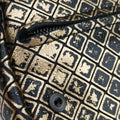 Intrecciomirage Butterfly Charm Black×golden Leather B00957186Bイントレッチミラージュ バタフライ チャーム ブラック×ゴールド レザー B00957186B