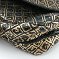Intrecciomirage Butterfly Charm Black×golden Leather B00957186Bイントレッチミラージュ バタフライ チャーム ブラック×ゴールド レザー B00957186B