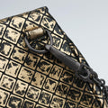 Intrecciomirage Butterfly Charm Black×golden Leather B00957186Bイントレッチミラージュ バタフライ チャーム ブラック×ゴールド レザー B00957186B