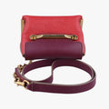 CLARE Burgundy×Red Leather 021457-65-9クレーア ワインレッド×レッド レザー 021457-65-9