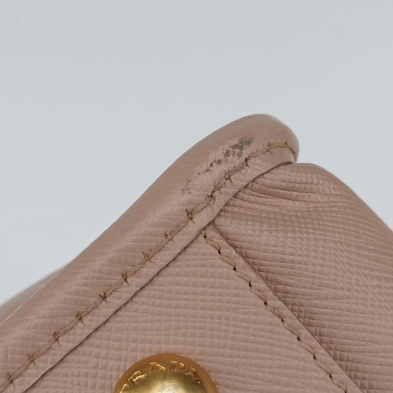 Lux Frame Top Pink SAFFIANO Leather 7/9Lux Leather Frame Top ピンク サフィアーノレザー 7/9