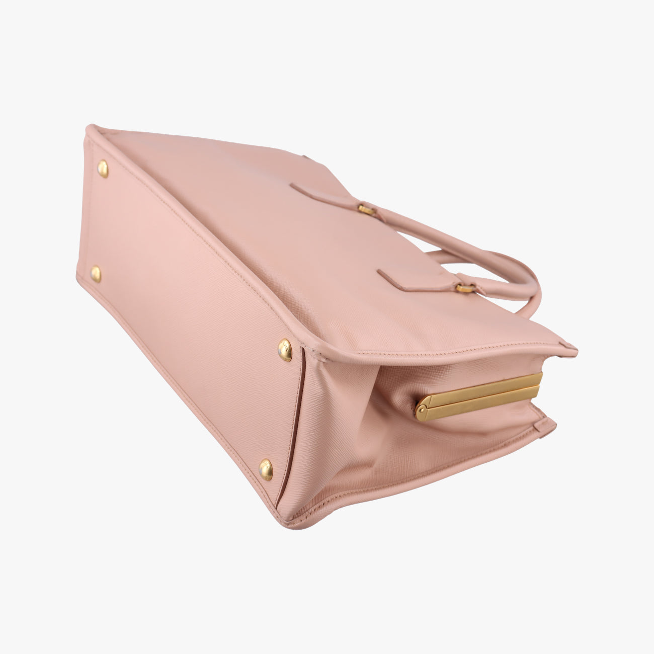 Lux Frame Top Pink SAFFIANO Leather 7/9Lux Leather Frame Top ピンク サフィアーノレザー 7/9