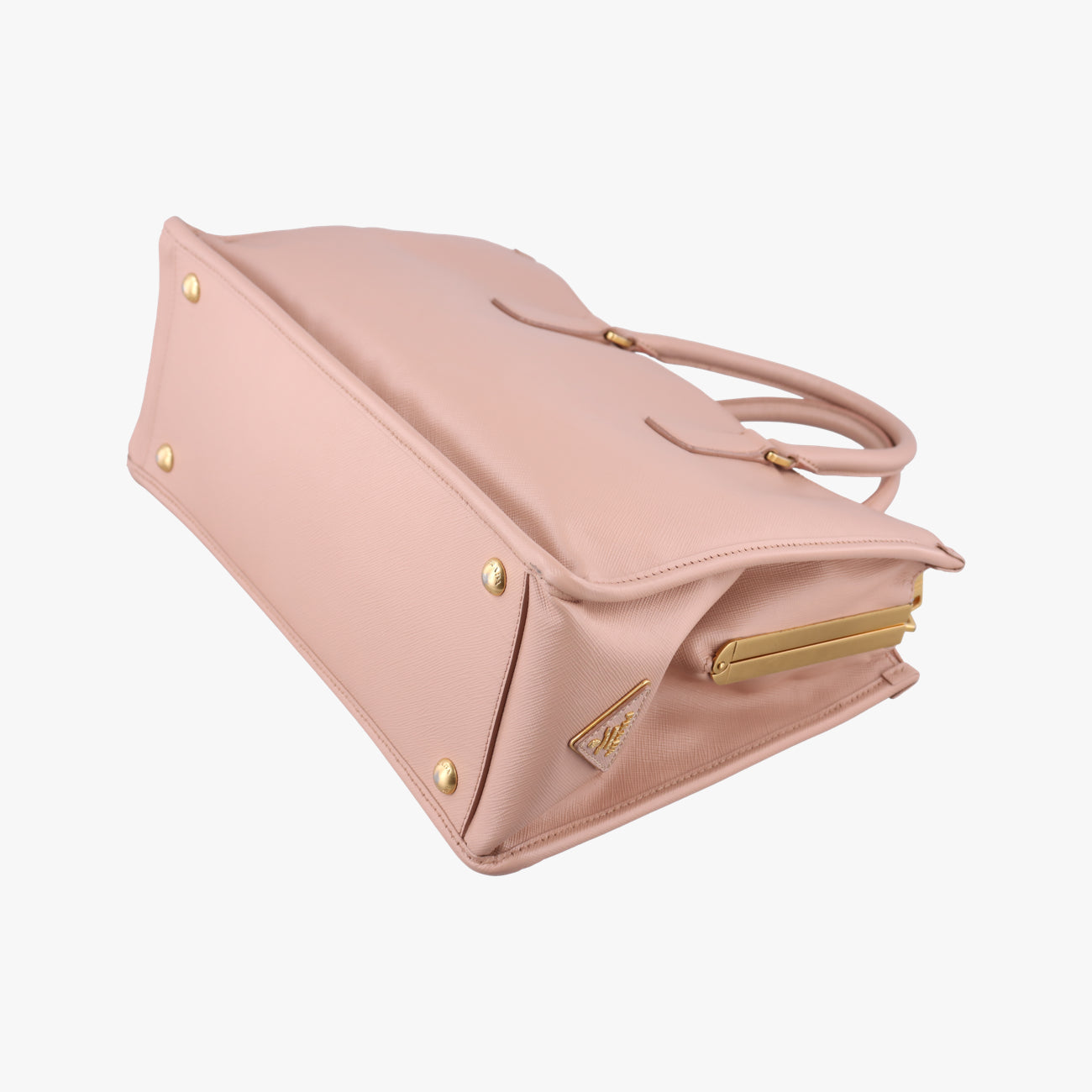 Lux Frame Top Pink SAFFIANO Leather 7/9Lux Leather Frame Top ピンク サフィアーノレザー 7/9