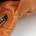 Nappa Bomber Sound Chain Flap Orange lambskin 25ナッパボマー サウンドチェーン フラップ オレンジ ラムスキン 25