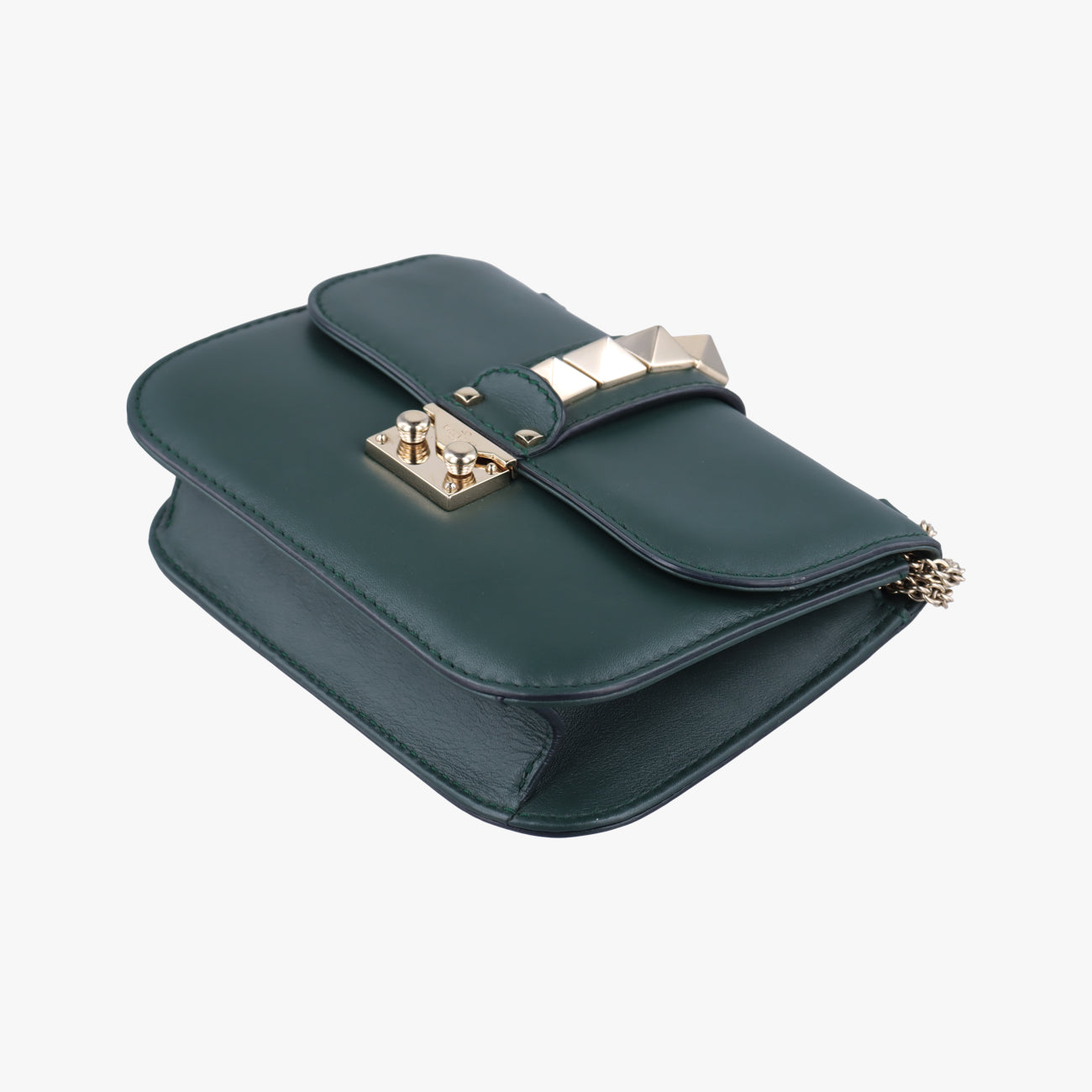 Rockstud Glam Lock Green leather BL-M312VIT2ロックスタッズグラムロックスモール グリーン レザー BL-M312VIT2