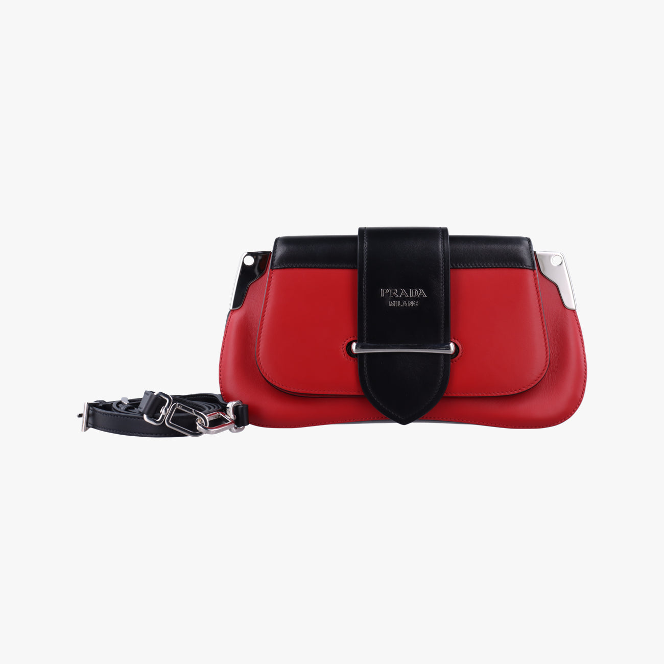 Sidonie Red×black Leather 25 Bシドニー レッド×ブラック レザー 1BD168 25 B