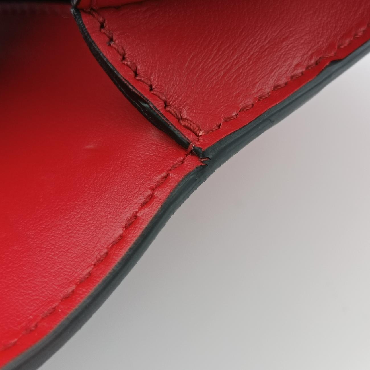 Sidonie Red×black Leather 25 Bシドニー レッド×ブラック レザー 1BD168 25 B