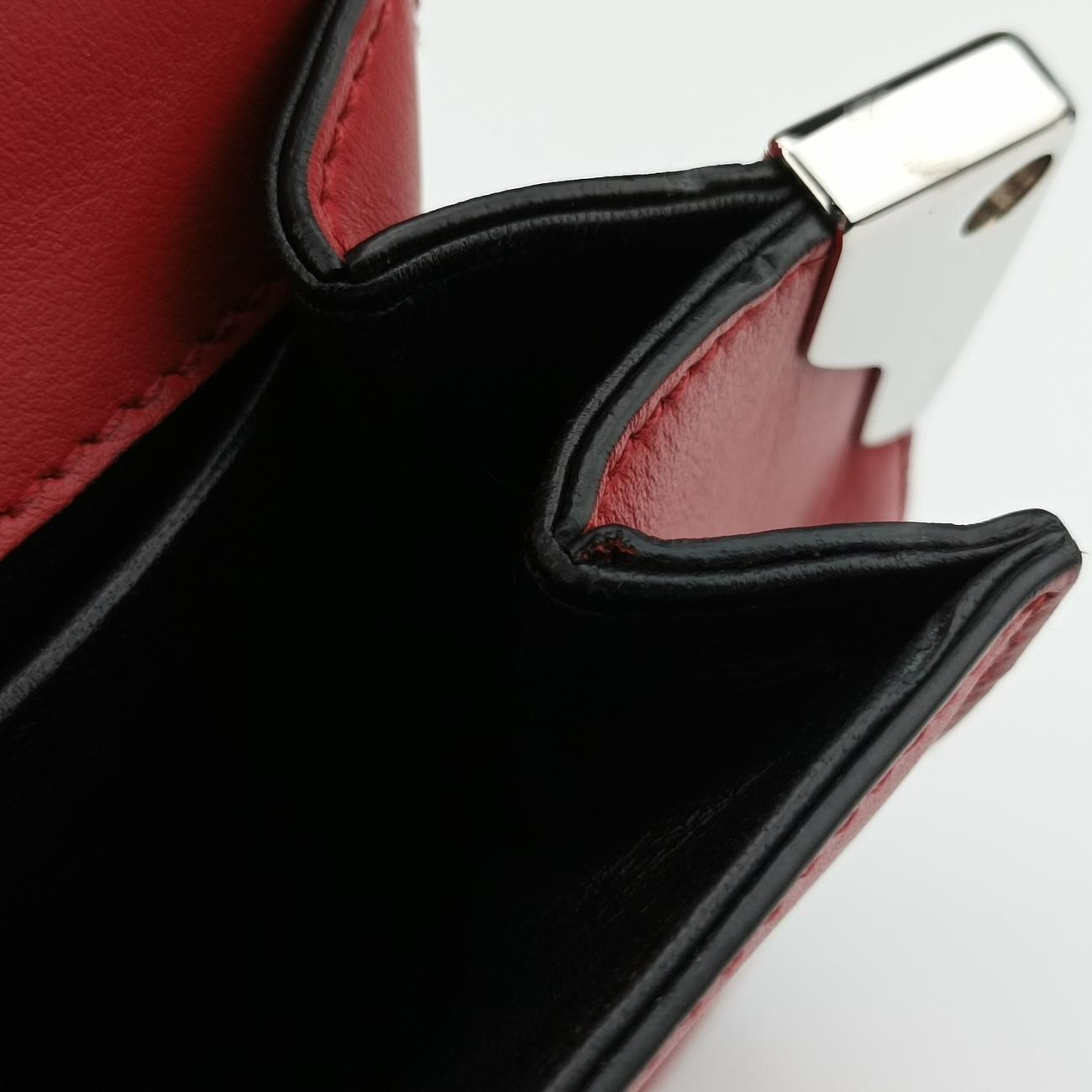 Sidonie Red×black Leather 25 Bシドニー レッド×ブラック レザー 1BD168 25 B